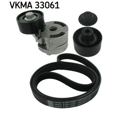 Kuva SKF VKMA 33061 Moniurahihnasarja PEUGEOT: 407 Sedan, 206 Hatchback, SW, CITROËN: C5 II C3 I Xsara Picasso, FORD: FIESTA 5