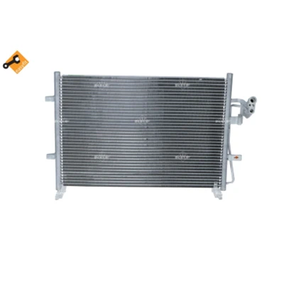 Kuva NRF EASY FIT 350207 Ilmastoinnin Lauhdutin Vedenerottimella, Tiivisterenkaalla 15,5 10,2 Alumiini 520 MAZDA: 3 Sedan