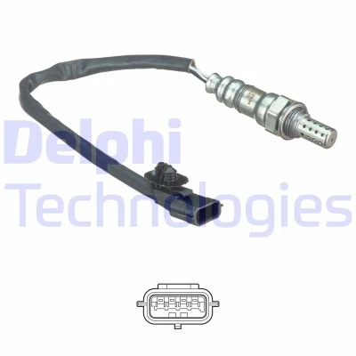 Kuva DELPHI ES20523 12B1 Lambda Anturi Planarsondi, Lämmitetty RENAULT: MEGANE 3 Grandtour, Kadjar, Clio 4