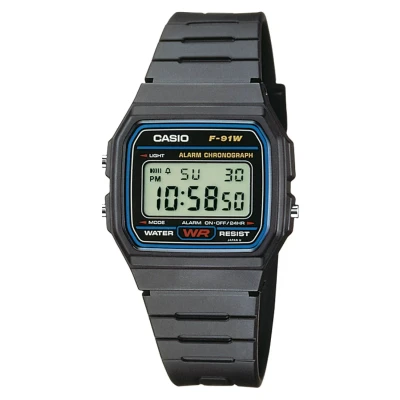 Kuva Casio F 91W 1YEG musta