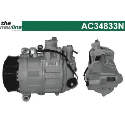 Kuva The NewLine AC34833N Ilmastoinnin Kompressori 7SEU16C MERCEDES BENZ: E sarja T modell, C ML