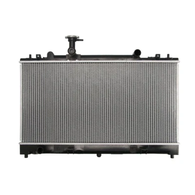 Kuva THERMOTEC D73004TT Jäähdytin Alumiini, Muovi ajoneuvoille ilmastointilaitteella tai ilman 738 375 16 Käsivaihteisto Jäähdytysrivat juotetut