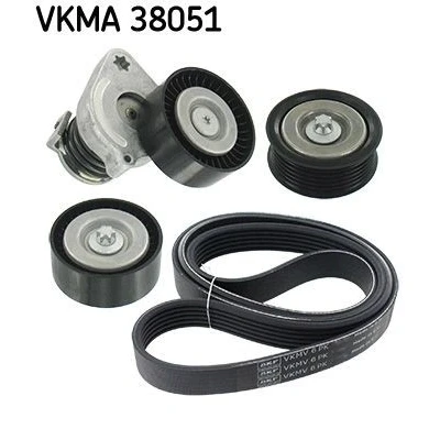 Kuva SKF VKMA 38051 Moniurahihnasarja MERCEDES BENZ: C sarja Sedan, T modell, E modell