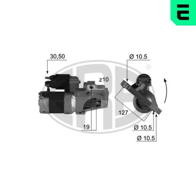 Kuva Käynnistin AUDI A3, FORD GALAXY I, SEAT ALHAMBRA, VW BORA Variant, GOLF IV, Variant SHARAN OE 09A 911 023 X, 023, 1111207