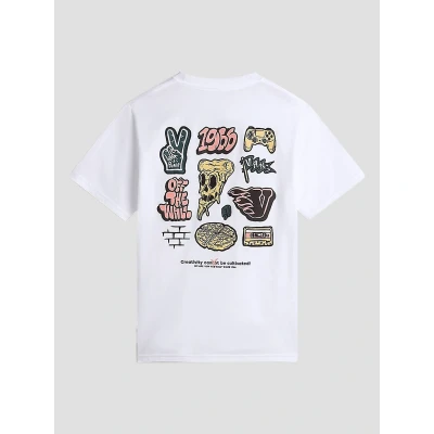 Kuva Vans ESSENTIALS. Printtipaita lapsille, Koko: 134/140, White