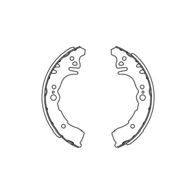 Kuva KAVO PARTS KBS 9917 Jarrukengät 180 28 TOYOTA: Yaris I Hatchback