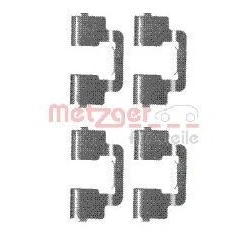 Kuva METZGER 109 1733 Tarvikesarja, Jarrupala CITROËN: Jumpy II MPV