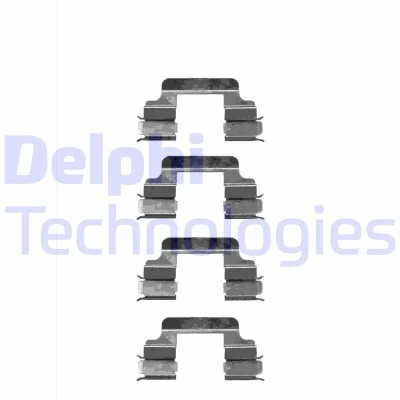 Kuva DELPHI LX0334 Tarvikesarja, Jarrupala MERCEDES BENZ: C sarja T modell, Sedan, SLK, PEUGEOT: 407 SW, 807, LANCIA: Thesis