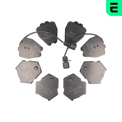 Kuva OPTIMAL BP 10483 Jarrupalat Etuakseli Sis. kulumisenilmaisimen AUDI: A8 D2
