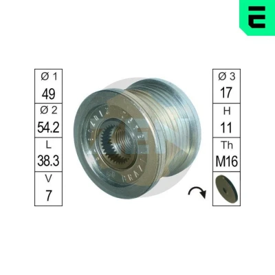Kuva ERA ZN5492 Laturin Vapaakytkin