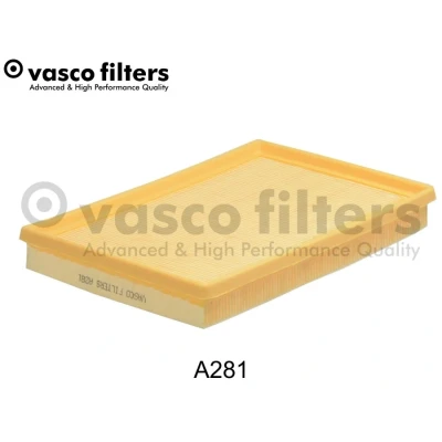 Kuva DAVID VASCO A281 Ilmansuodatin 36 189 280 suorakulmainen (rectangular) Suodatinpanos