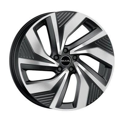 Kuva MAK Electra Black Machined Face 8/20 5/112 ET45 B57