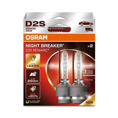 Kuva Polttimo, Osram XENARC NIGHT BREAKER LASER D2S ALFA ROMEO, AUDI, BMW, CITROËN, FORD, HONDA, INFINITI, JAGUAR, LANCIA, LAND ROVER, LEXUS, MAZDA, MERC