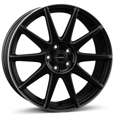 Kuva BORBET 5 aukko 19tuumaa 108mm alumiinivanne GTX MattSchwarz / Horn poliert 497936 Vanne