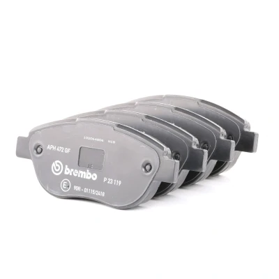 Kuva BREMBO P 23 119 Jarrupalat Ilman kulumisenilmaisinta Jarrusatulan ruuveilla Tarvikkeilla PEUGEOT: 307 Hatchback, SW, CC