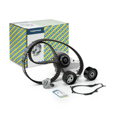 Kuva SNR KDP459.670 Vesipumppu + Jakohihnasarja VOLVO: V70 3, V50, V60 I, FORD: MONDEO 4 Turnier, FOCUS 3 4, CITROËN: C4 II Hatchback, C5