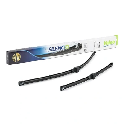 Kuva Pyyhkijänsulka Valeo Silencio X.trm, Flat Blade Set 574399 Edessä Rungottomat Pinnakiinnitys BMW: 3 Sedan, Coupe, Cabriolet