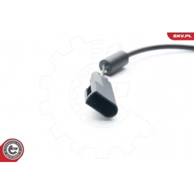 Kuva ESEN SKV 06SKV244 ABS Anturi Etuakseli 2 napaa 1340mm 12V Sähköinen musta Soikea Uros FORD: Transit Mk6 Bussi, Van