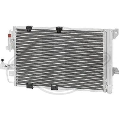 Kuva DIEDERICHS DCC1723 Ilmastoinnin Lauhdutin Tiivisteillä Vedenerottimella Climate 11,7 Alumiini R 134a OPEL: Astra G CC, Coupe