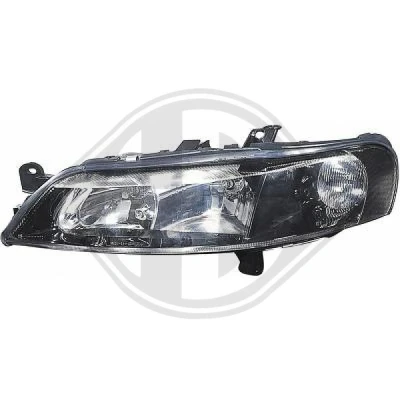 Kuva DIEDERICHS HD Tuning 1824281 Ajovaloumpio Vasen H7/H7 musta, Lasinkirkas