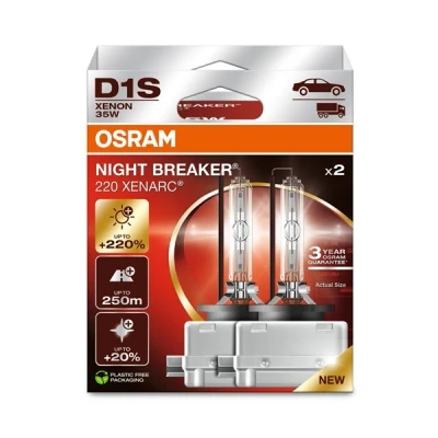 Kuva OSRAM 66140XNN HCB Polttimo, kaukovalo D1S 85V 35W BMW: 5 Touring, 4 Coupe, VOLVO: V50, V70 3, RENAULT: LAGUNA 3 Grandtour