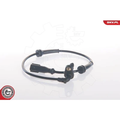 Kuva ESEN SKV 06SKV119 ABS Anturi Taka akseli 2 napaa 455mm 12V Sähköinen musta Soikea
