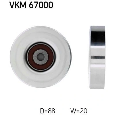 Kuva SKF VKM 67000 Ohjainrulla TOYOTA: Yaris I Hatchback