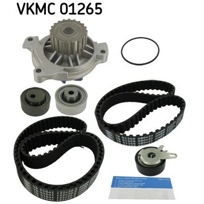 Kuva SKF VKMC 01265 Vesipumppu + Jakohihnasarja Tiivisteillä AUDI: A6 C4 Sedan