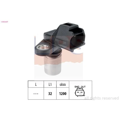 Kuva EPS 1.953.637 Nokka Akselin Asentotunnistin Made in Italy OE Equivalent