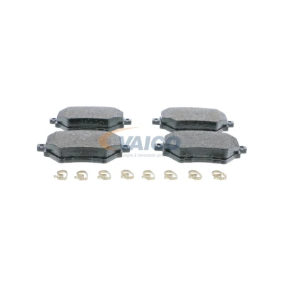 Kuva VAICO V22 0464 Jarrupalat Q+, original equipment manufacturer quality Taka akseli Ilman kulumisenilmaisinta PEUGEOT: 308 I SW, Hatchback