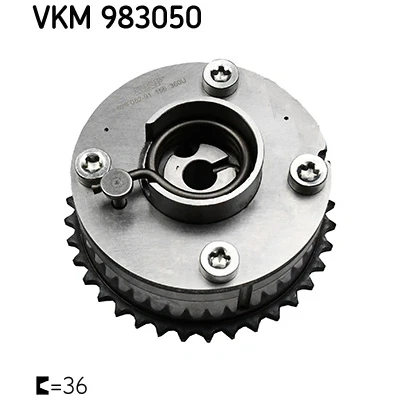 Kuva SKF VKM 983050 Nokka Akselin Hammaspyörä Poistopuoli 36