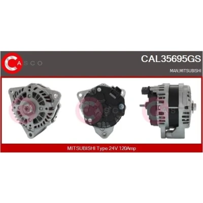 Kuva CASCO CAL20121AS Laturi 12V 70A OPEL: Corsa C Hatchback, Combo Van / Farmari