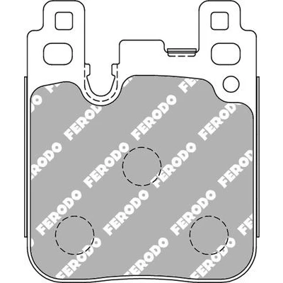 Kuva FERODO RACING FCP4663W Jarrupalat BMW: 3 Touring, Sedan, 1 Hatchback