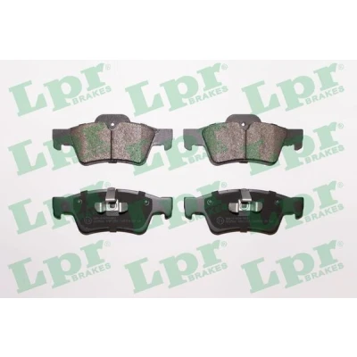 Kuva Jarrupalasarja, levyjarru, Taka akseli Mercedes benz Gl klass [X164], M [W164], R [W251, V251] OE 0044205220, 1644201520, 1644201920