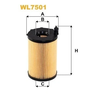 Kuva Öljynsuodatin WIX FILTERS WL7501