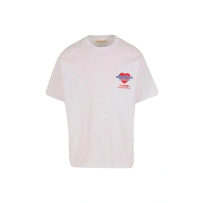 Kuva Another Cotton Lab LATE Delivery Printtipaita, Koko: Large, White