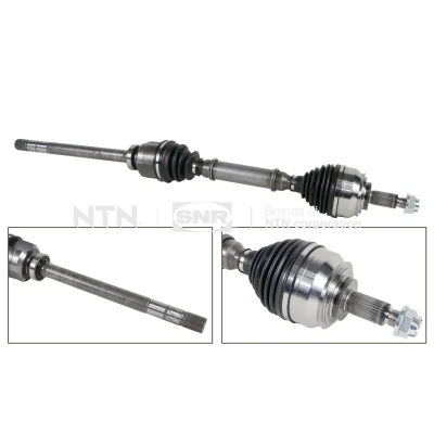 Kuva SNR DK55.218 Vetoakseli Etuakseli, oikea 985, 1003, 985mm RENAULT: LAGUNA 2 Grandtour,
