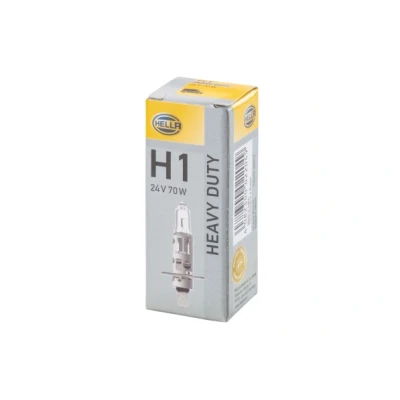 Kuva HELLA 8GH 002 089 251 Polttimo, kaukovalo H1 24V 70W Halogeeni MERCEDES BENZ: ATEGO, Vario Kippi
