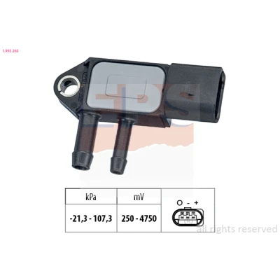 Kuva FACET 10.3265 DPF Paine Eroanturi Made in Italy OE Equivalent AUDI: A6 C7 Avant, A4 B8 Sedan, VOLKSWAGEN: GOLF 6, Polo V Hatchback