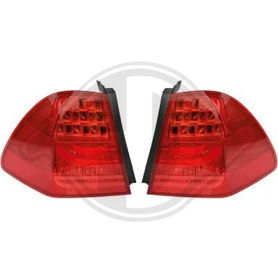 Kuva DIEDERICHS 1216890 Takavalot Oikea Uloin osa LED Punainen Ilman lampun kantaa BMW: 3 Touring
