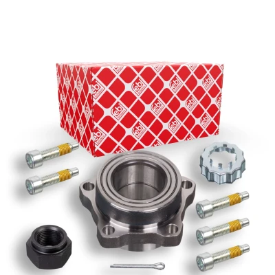 Kuva FEBI BILSTEIN 45348 Pyöränlaakerit Etuakseli Asennusmateriaalilla 70 Säteittäiskuulalaakeri FORD: Transit Mk6 Van, Tourneo