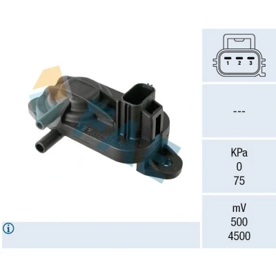 Kuva FAE 16121 DPF Paine Eroanturi FORD: MONDEO 4 Turnier, KUGA 1, 4, VOLVO: V70 3, V50, S40 II, JAGUAR: X Type Farmari