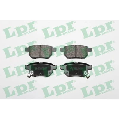 Kuva LPR 05P1312 Jarrupalat TOYOTA: Corolla X Sedan, Yaris II Hatchback, Auris Hatchback
