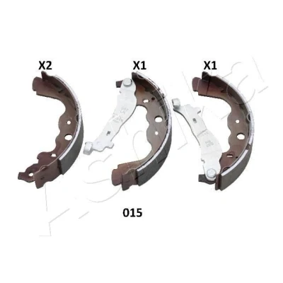 Kuva ASHIKA 55 00 015 Jarrukengät Taka akseli 230 42 DACIA: Duster SUV, Sandero I, Van