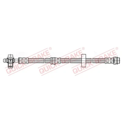 Kuva Jarruletku, Etuakseli, oikea, vasen AUDI A2 OE 8Z0611707, 8Z0611707C