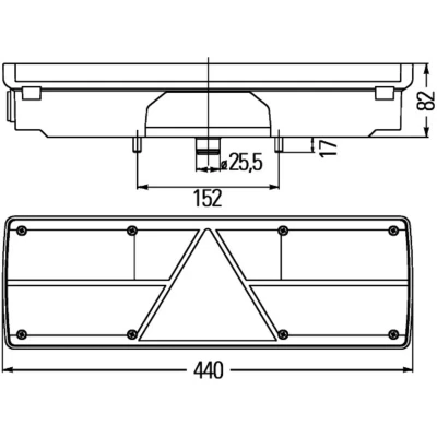 Kuva Takavalo HELLA 2VP 340 450 151 Vasen
