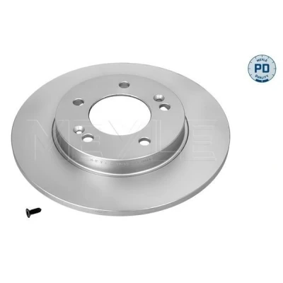 Kuva MEYLE 37 15 523 0044/PD Jarrulevyt Taka akseli 272 10 5 114,3 täysi Sinkki liuska pinnoite Ruuveilla HYUNDAI: i30 III Hatchback