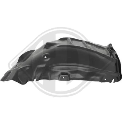 Kuva DIEDERICHS 4465408 Sisälokasuoja Eteen, oikea Etu osa RENAULT: GRAND SCENIC 3