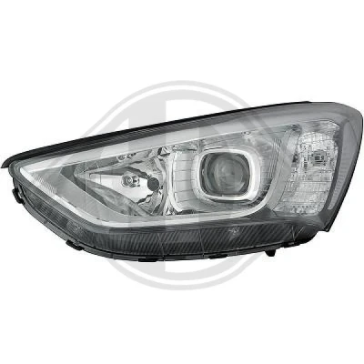 Kuva DIEDERICHS 6872081 Ajovaloumpio Vasen LED, PY21W, H7/H7