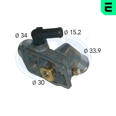 Kuva ERA 350238 Termostaatti 92 Tiivisteillä Anturilla Metalli Kopalla OPEL: Vectra B Sedan, CC